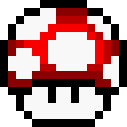 Retro Mushroom - Super 3 Icon 256x256 png